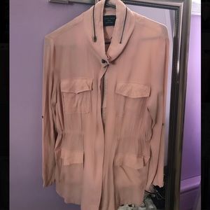 Love Tree Long & Cute Spring Pink Jacket